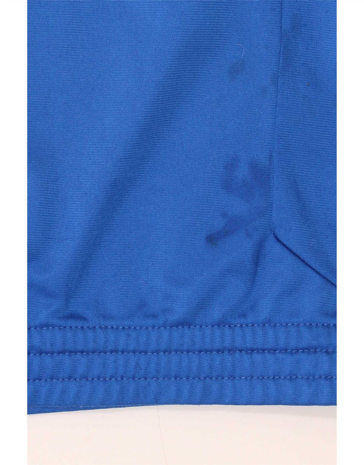 Giacca da tuta da ragazzo Adidas 11-12 anni in poliestere blu