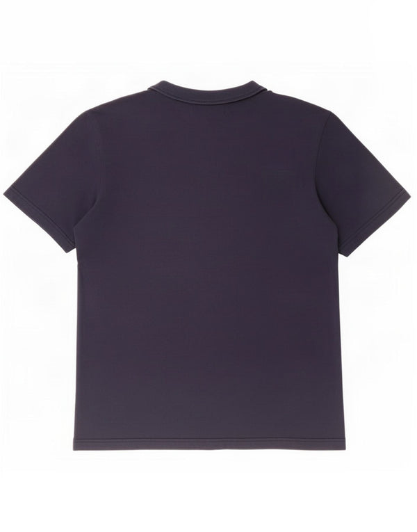 T-shirt grafica da uomo Adidas Top grande in cotone blu navy