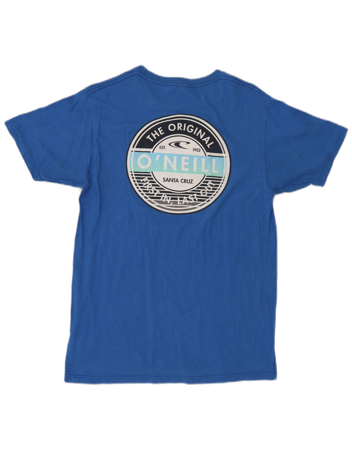 T-shirt grafica da uomo Modern Fit O'Neill in cotone blu medio