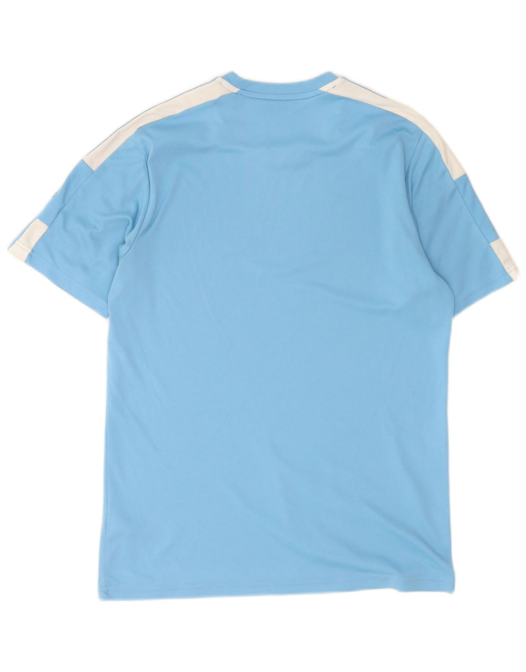 T-shirt Adidas Aeroready da uomo Top in poliestere color block blu medio