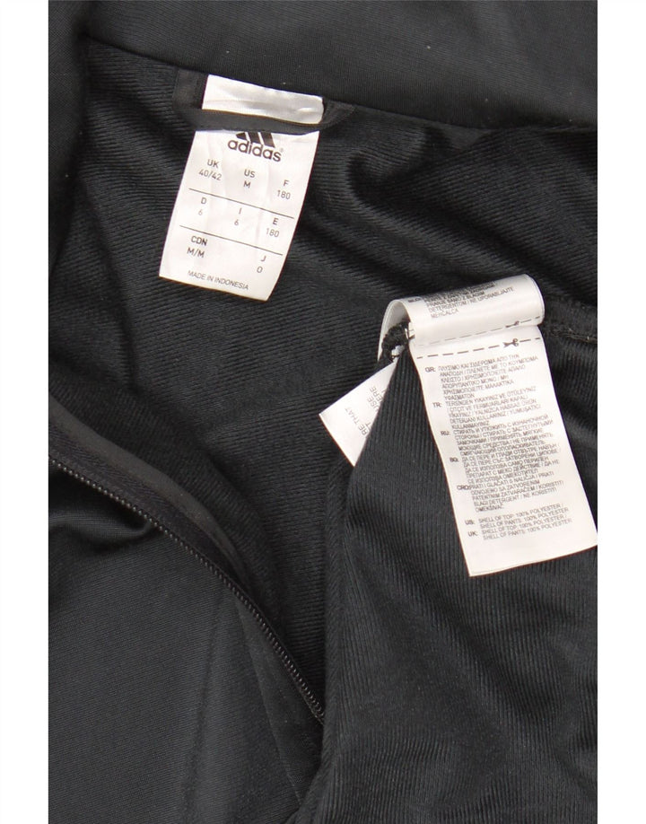 Giacca da tuta da uomo Adidas UK 40/42 Poliestere grigio medio