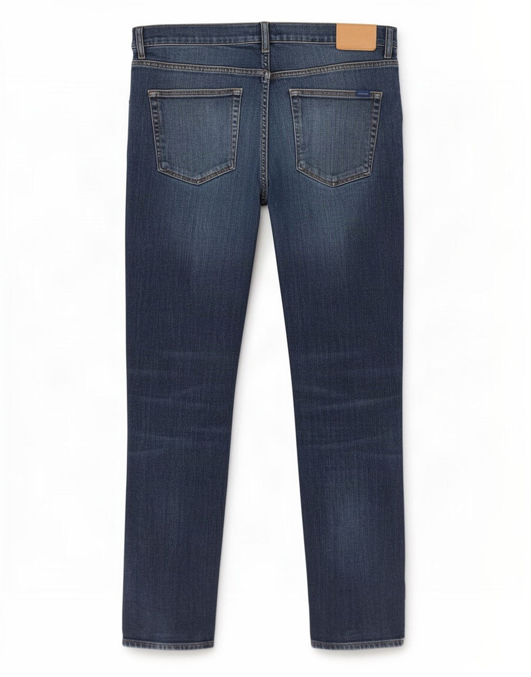 Jeans dritti da uomo Gant W38 L32 in cotone blu