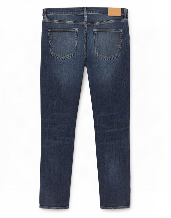 Jeans dritti da uomo Gant W38 L32 in cotone blu