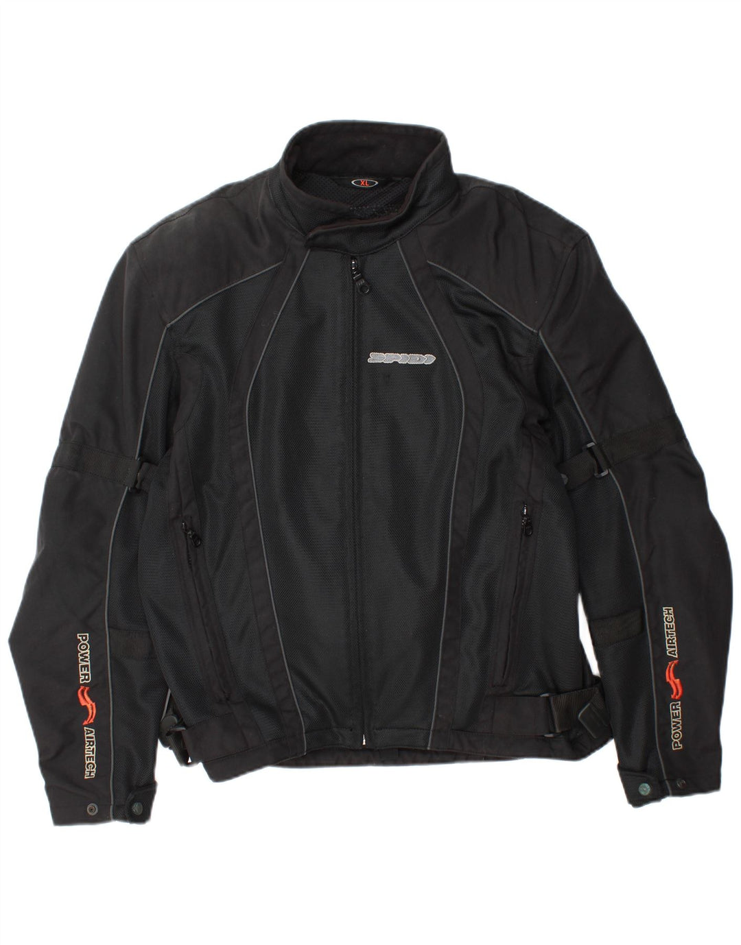 Giacca SPIDI Graphic Racer da uomo UK 42 XL Nera