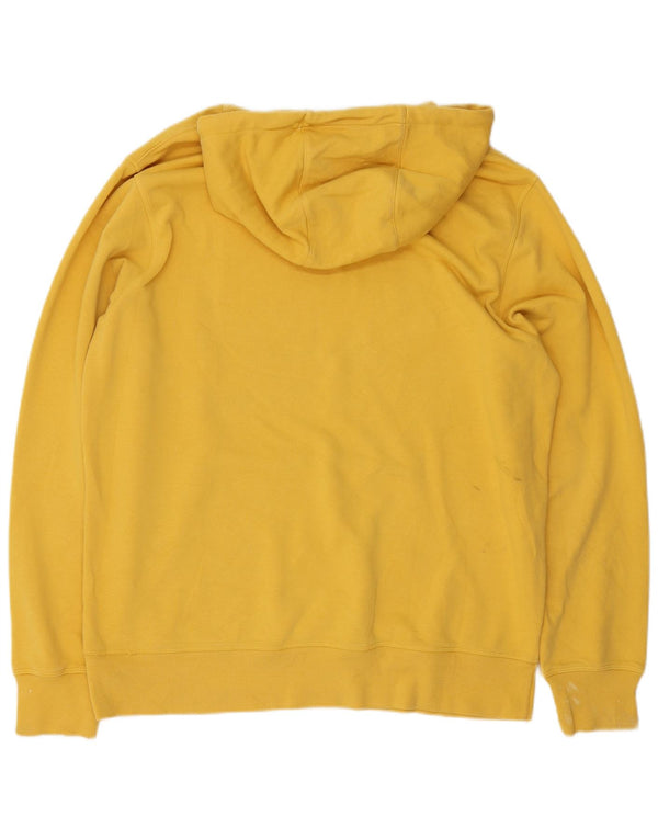 Maglione con cappuccio grafico da uomo NEW BALANCE 2XL cotone giallo