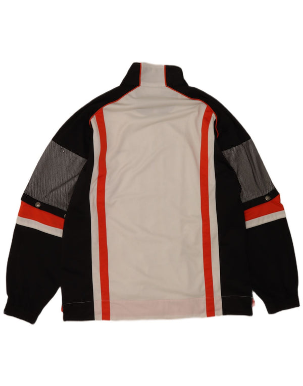 Giacca da tuta da uomo Sergio Tacchini 2XL Poliestere color block bianco