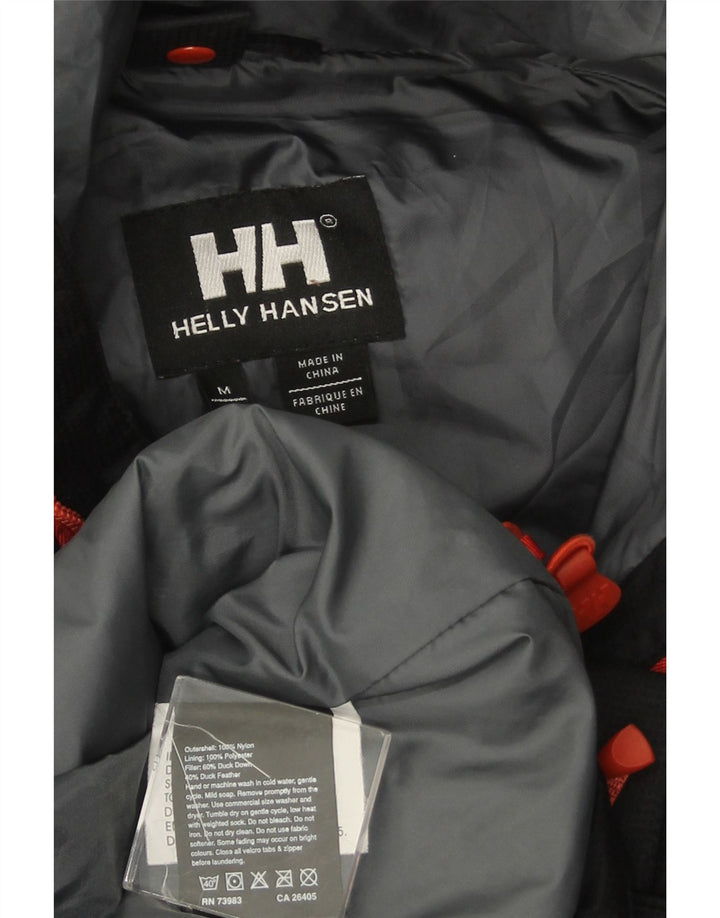 Giacca imbottita con cappuccio da uomo HELLY HANSEN UK 38 nylon nero medio