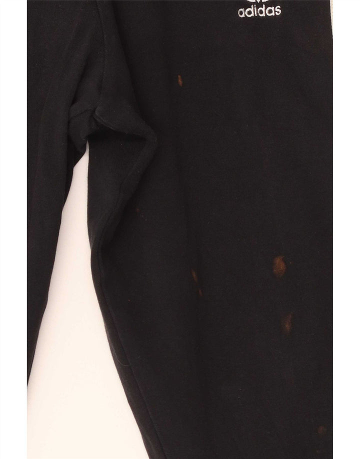 Leggings Adidas Uomo UK 12 Medio Nero Cotone