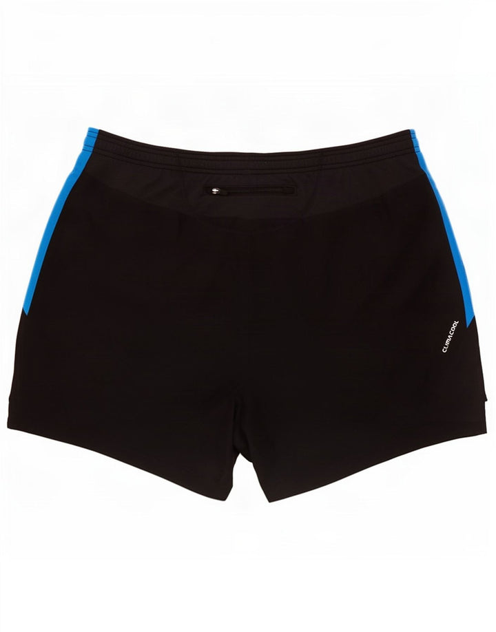 Pantaloncini sportivi Adidas Clima 365 da uomo grandi in poliestere nero