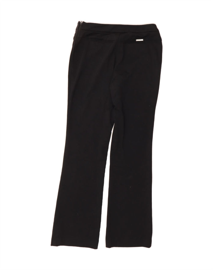 MICHAEL KORS Womens Bootcut Casual Trousers US 10 Large W30 L33 Black Vintage Michael Kors and Second-Hand Michael Kors from Messina Hembry 