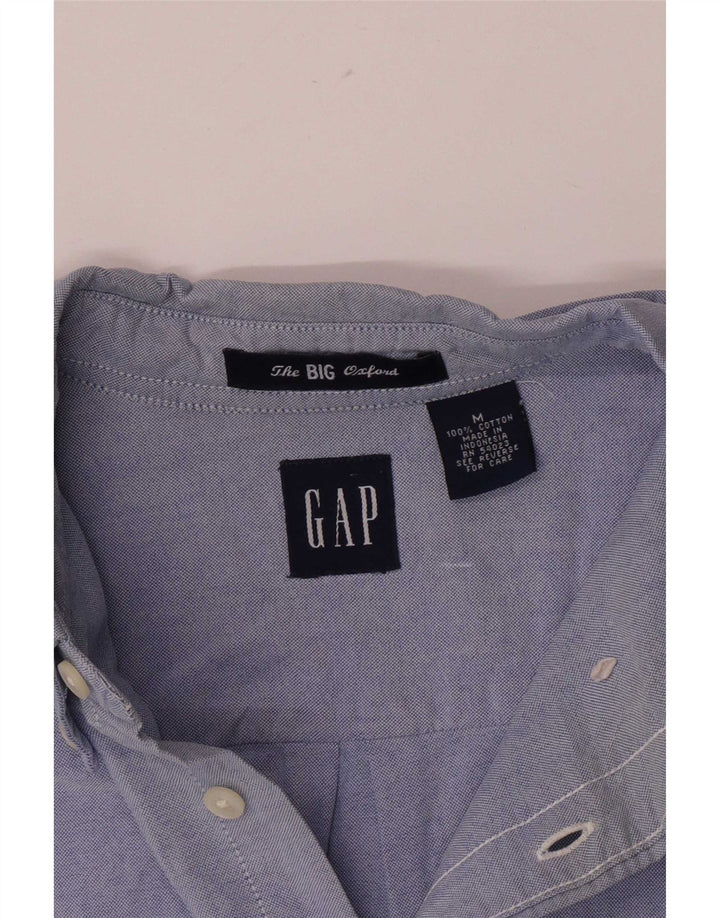 Camicia da uomo Gap in cotone blu medio