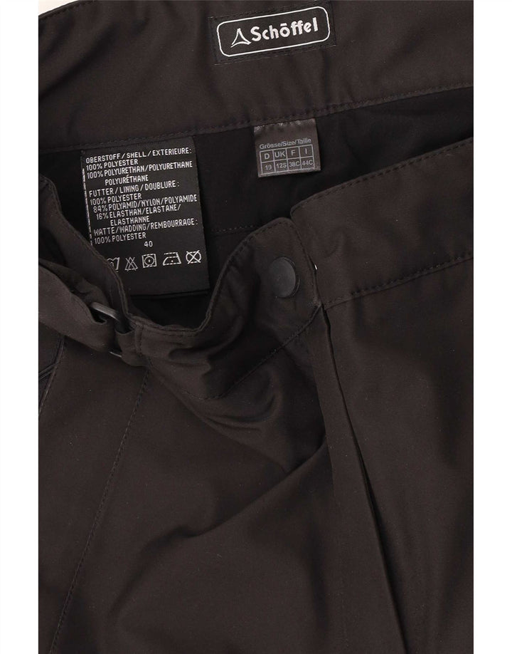 Pantaloni da sci da donna Schoffel UK 12 Medium Nero Poliestere