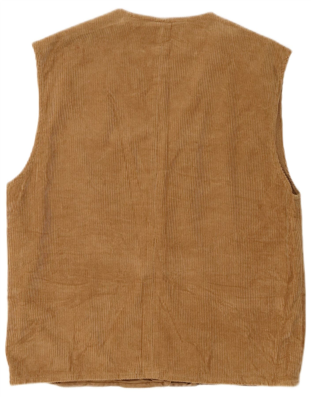 Gilet da donna in velluto a coste Belfe IT 48 XL Rayon marrone