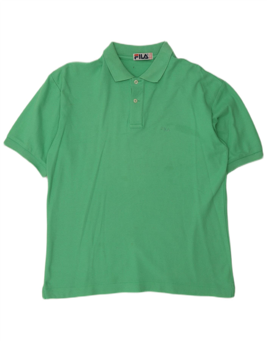 Polo Uomo Fila IT 48 Verde Medio Cotone
