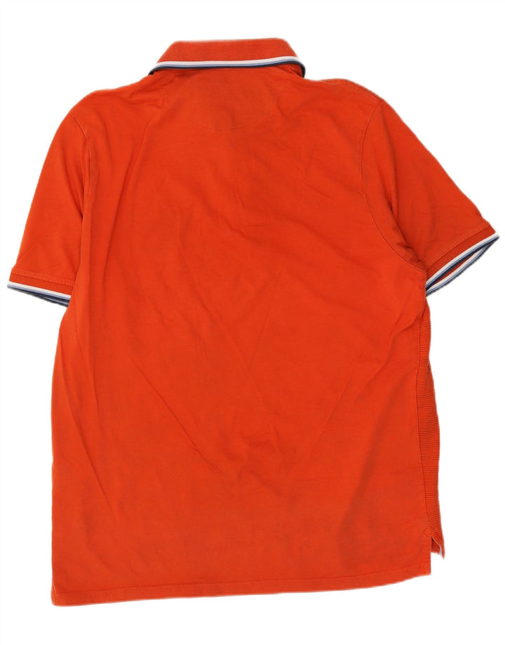 Polo Marks & Spencer da uomo blu Harbor vestibilità comoda grande arancione