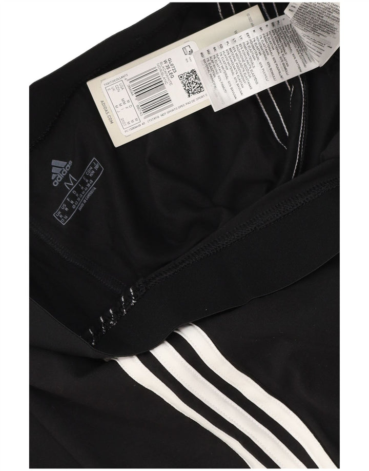 Leggings da donna ADIDAS UK 12/14 Cotone nero medio