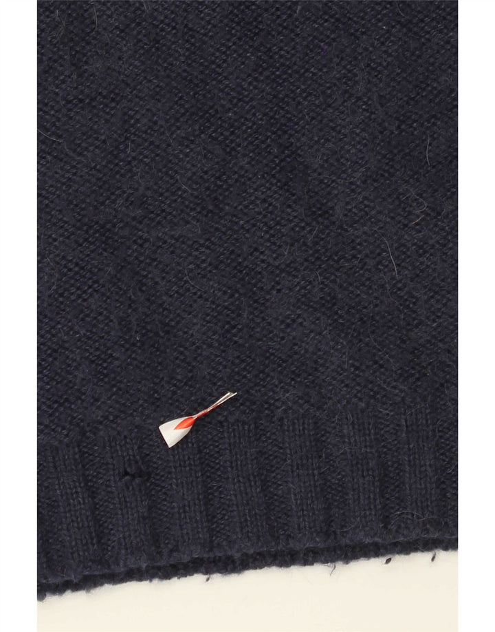 Armani Jeans Maglione da uomo con collo a bottoni 2XL Blu navy