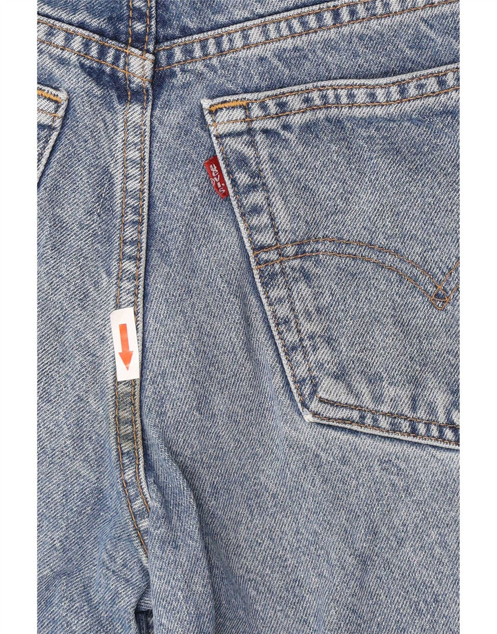 Pantaloncini di jeans Levi's 550 da uomo W30 blu medio