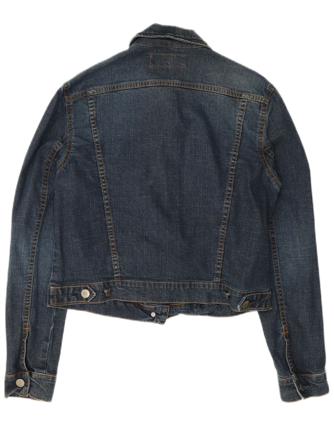 Giacca in denim corta da donna Fcuk UK 12 Blu medio