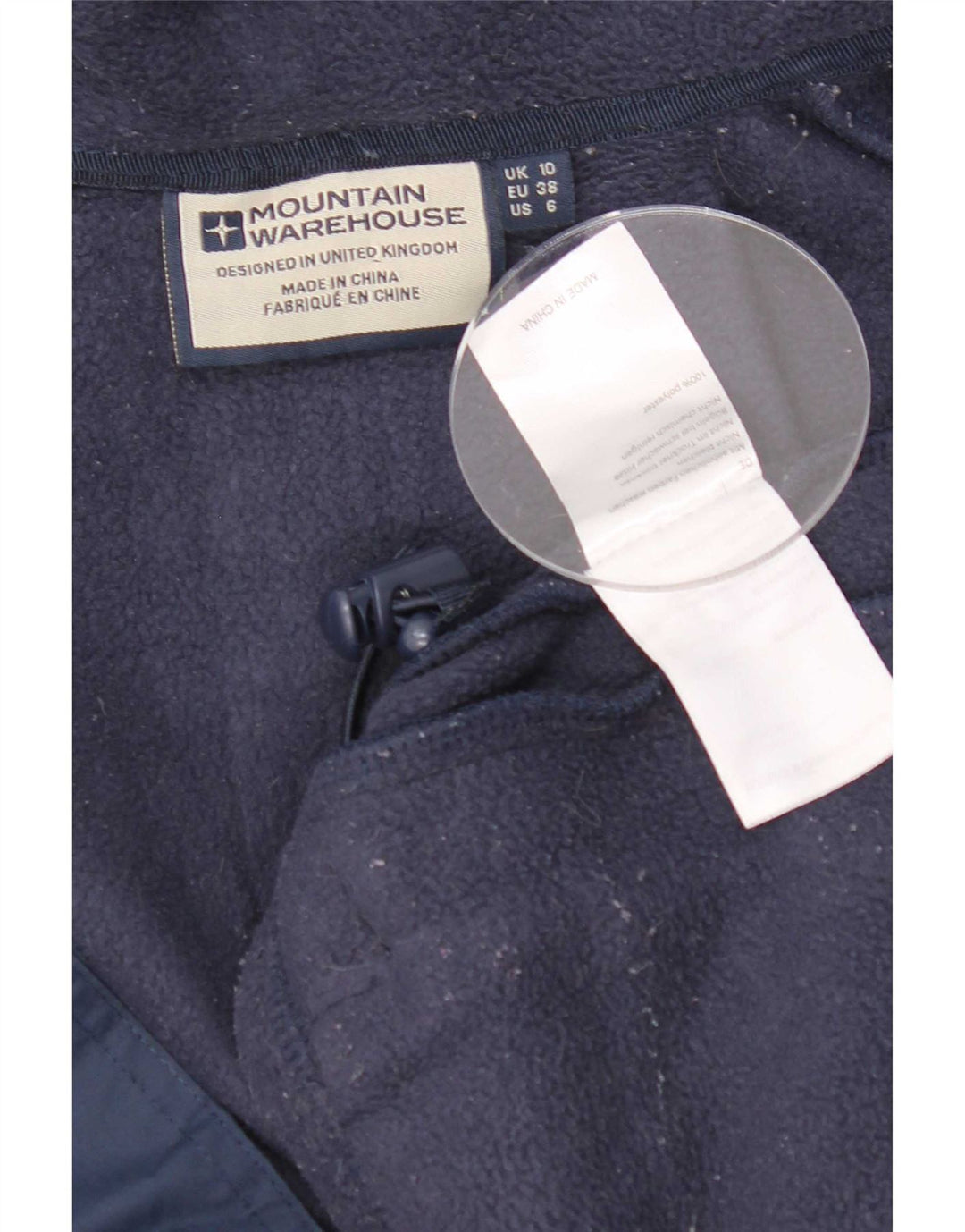 Giacca a vento con cappuccio da donna Mountain Warehouse UK 10 Small Blu Navy