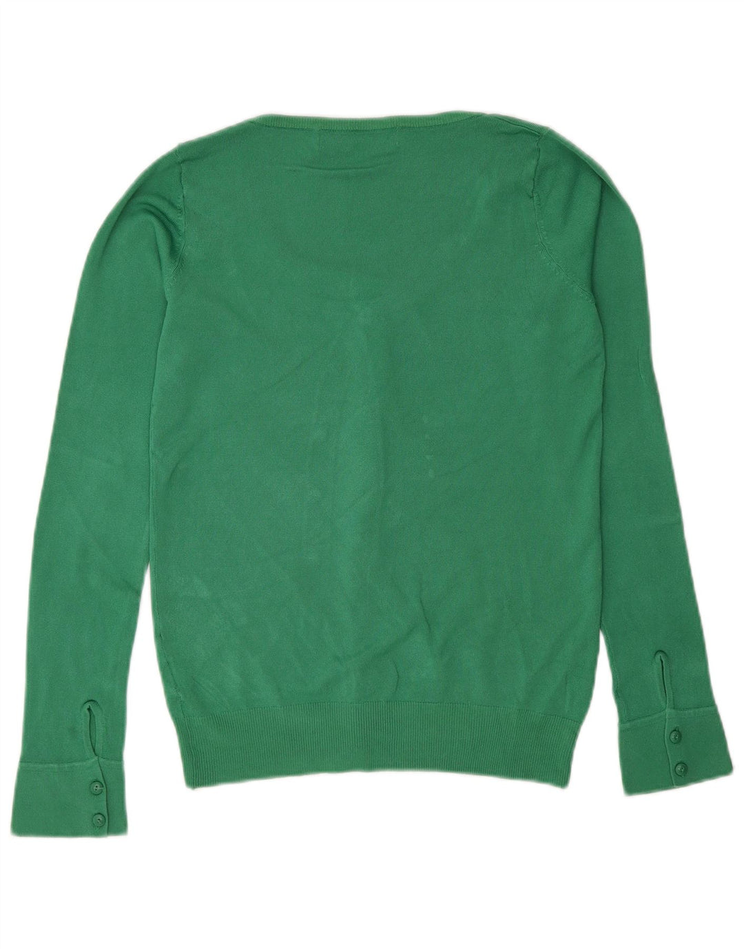 Maglione cardigan da donna Zara UK 12 Rayon verde medio