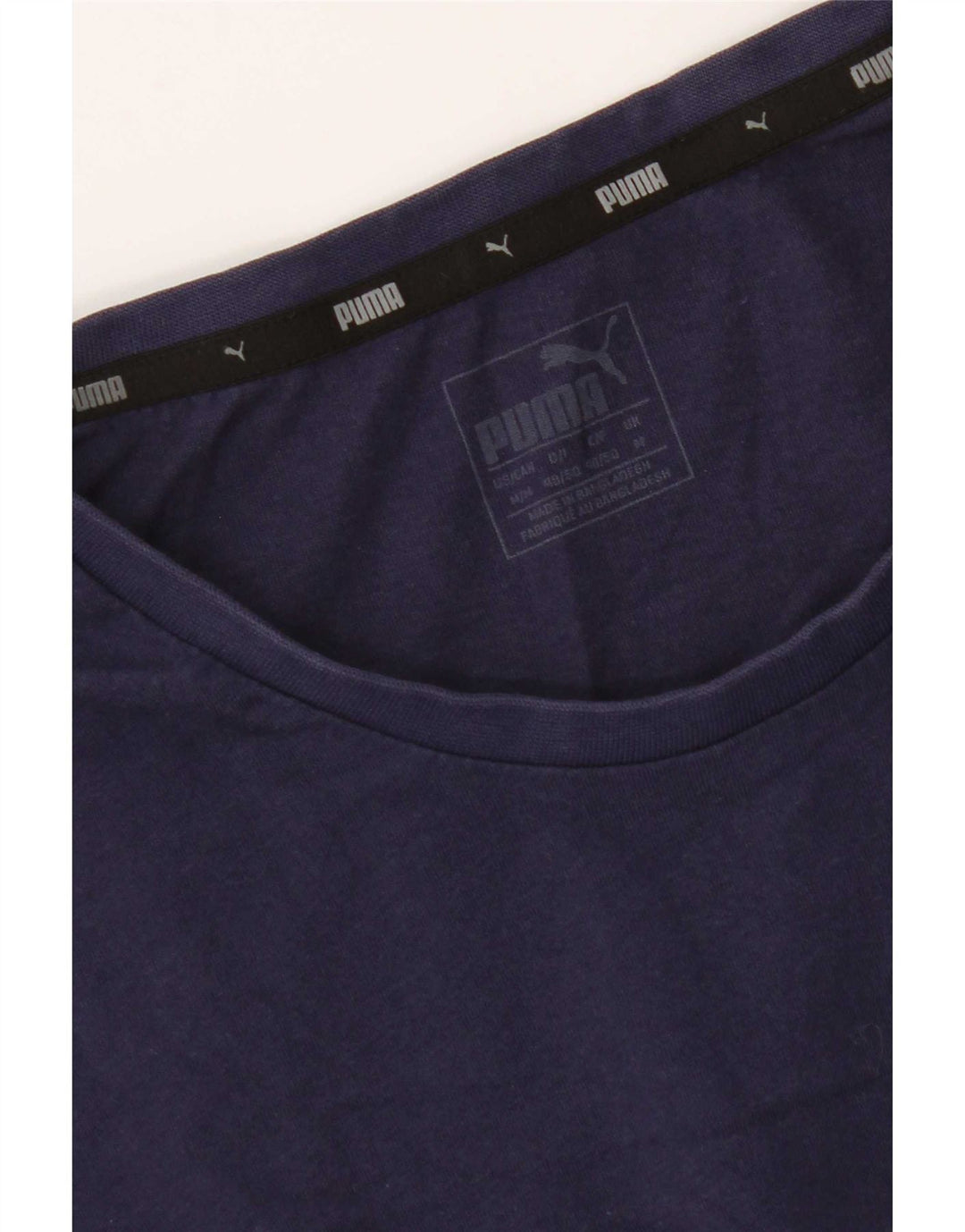 T-shirt grafica da uomo Puma Top medio blu navy
