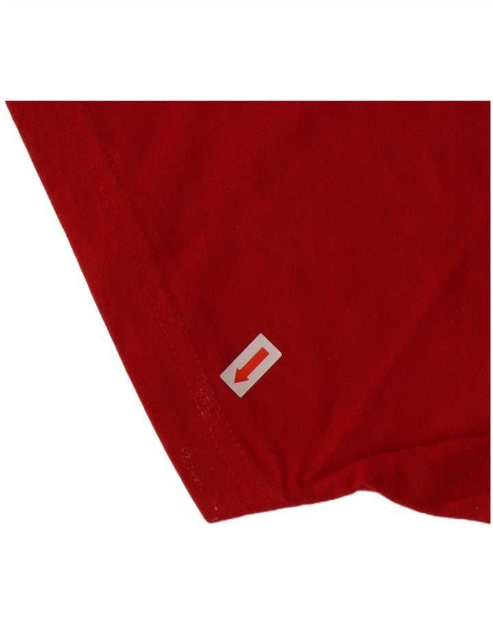 PUMA Mens Graphic T-Shirt Top Small Red Cotton