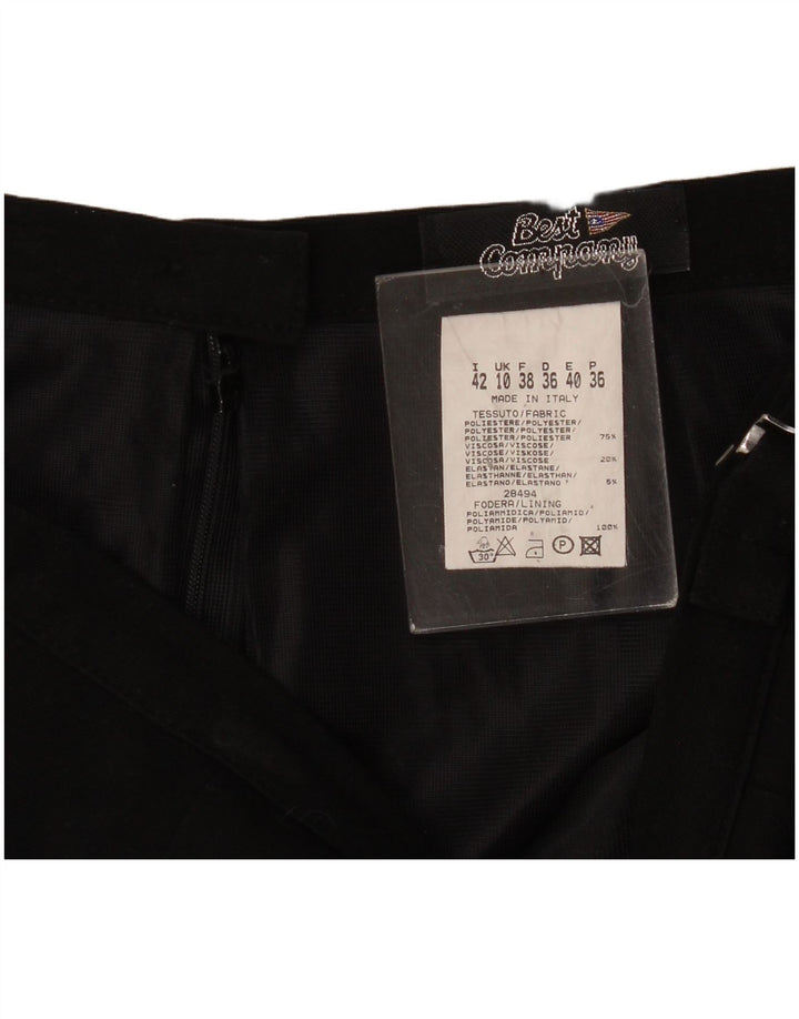 Minigonna da donna Best Company UK 10 piccola W30 poliestere nero