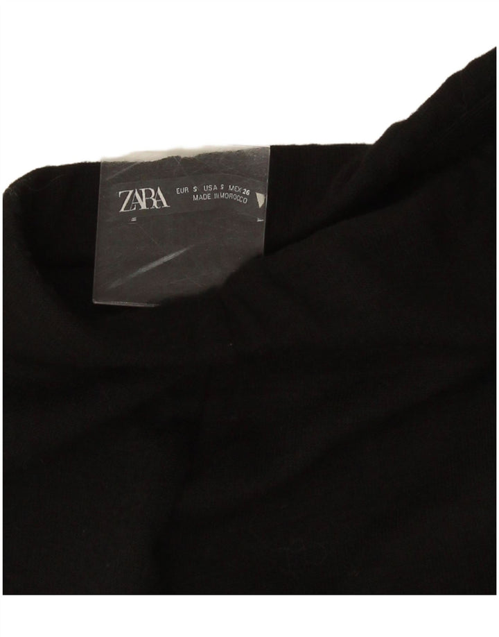 Minigonna Zara da donna piccola W26 nera