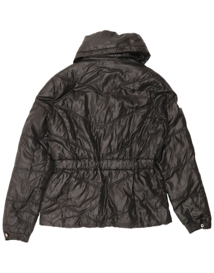 Giacca imbottita PUMA da donna UK 12 media nera