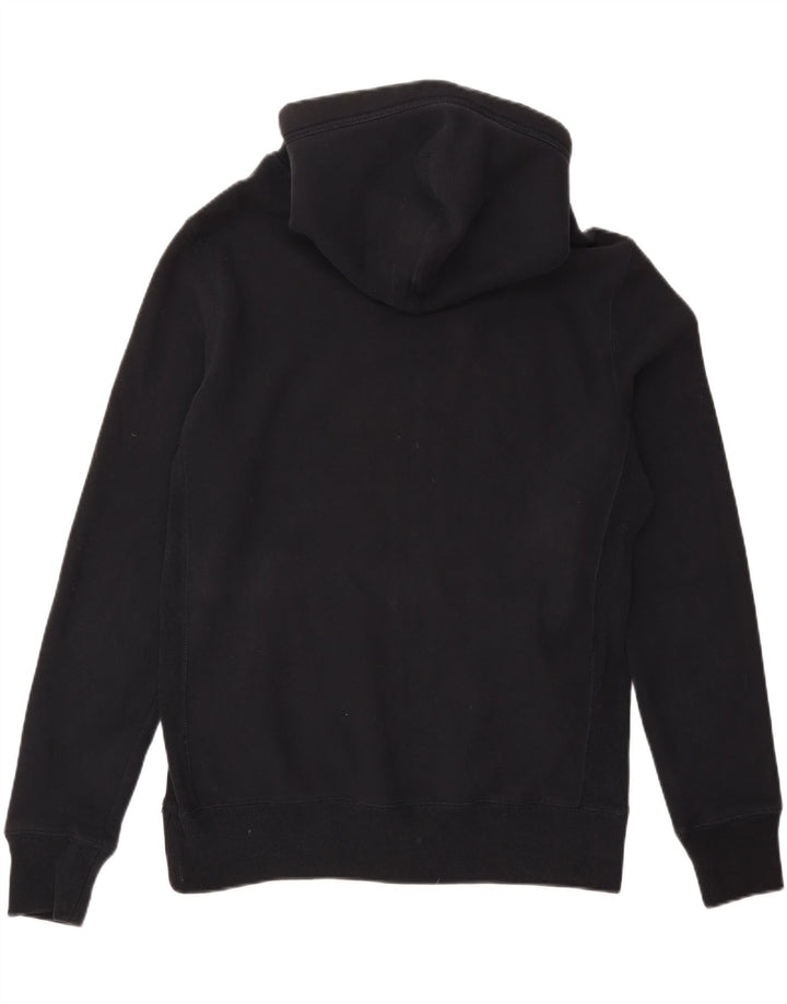 Felpa con cappuccio da uomo Superdry XL in cotone nero