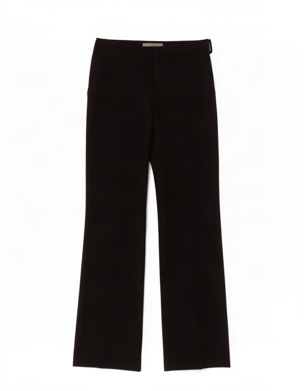 Zara Womens Wide Leg Casual Trousers EU 36 XS W26 L33 Black Polyester