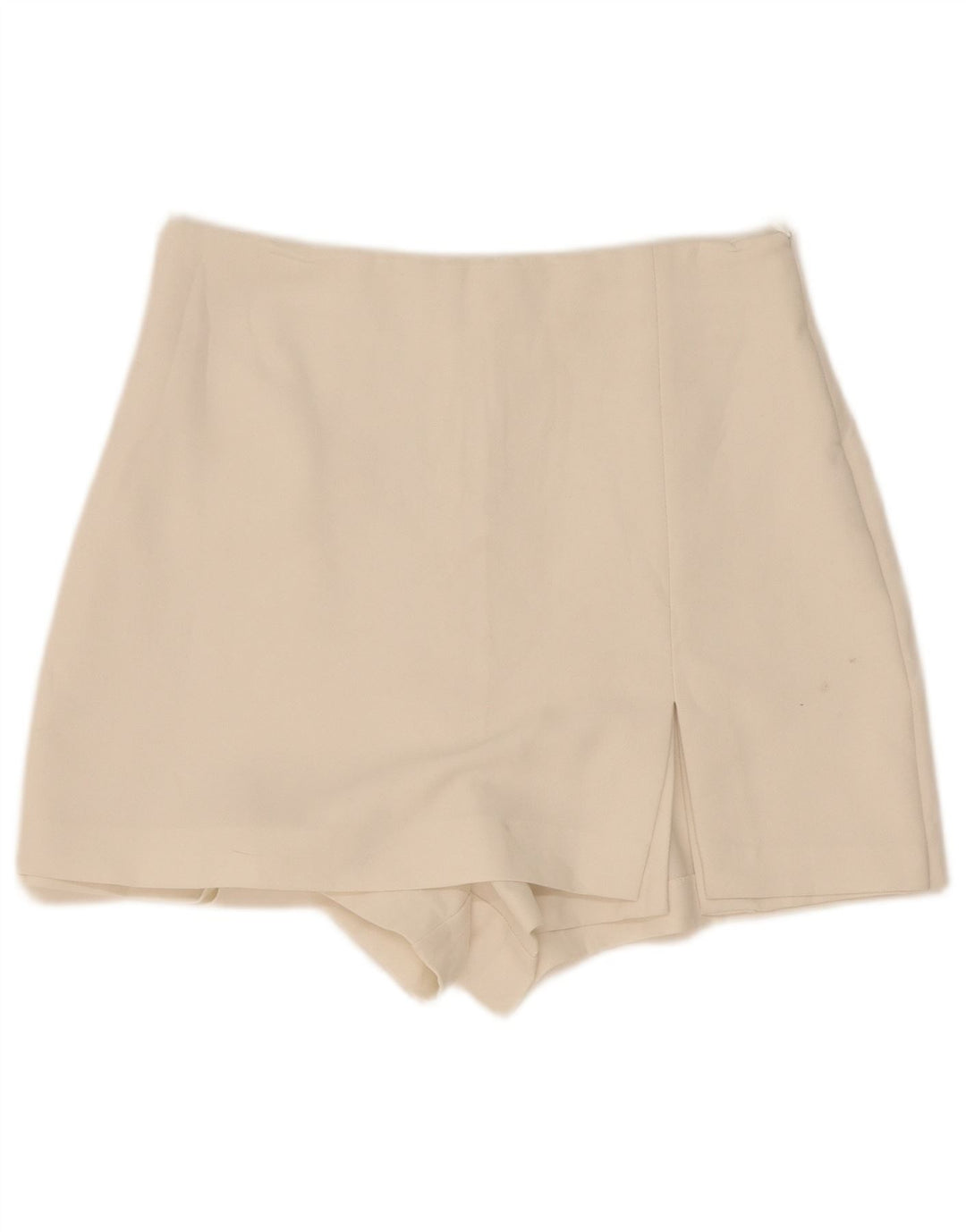 Pantaloni caldi Skort da donna Zara medi W28 bianchi