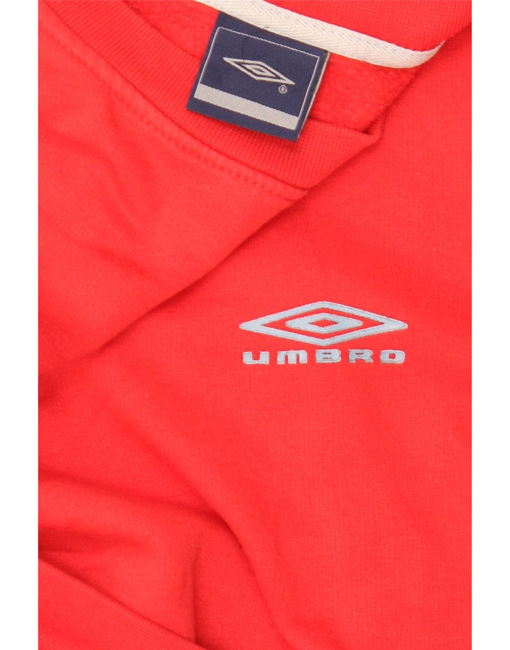 Felpa da uomo Umbro Maglione grande rosso