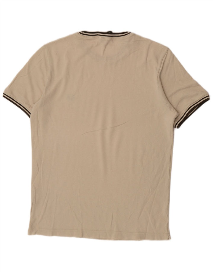 T-shirt da uomo Fred Perry Top piccola in cotone beige