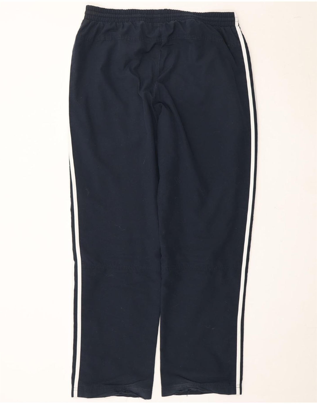ADIDAS Mens Tracksuit Trousers Medium Navy Blue Polyester Vintage Adidas and Second-Hand Adidas from Messina Hembry 