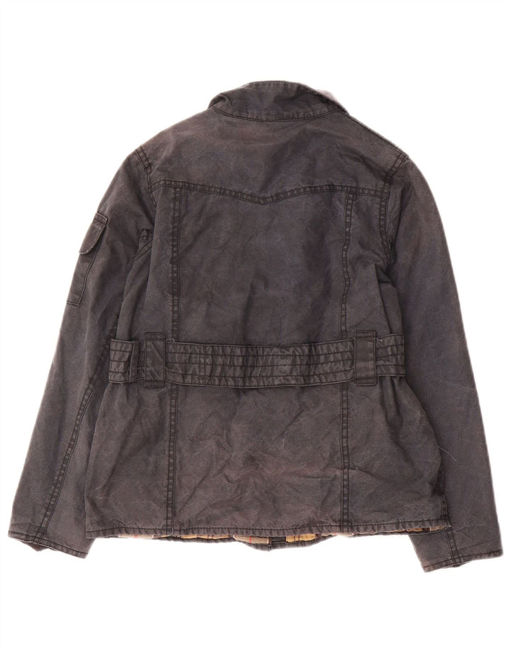 Giacca Utility Barbour per ragazze 10-11 anni grande nera