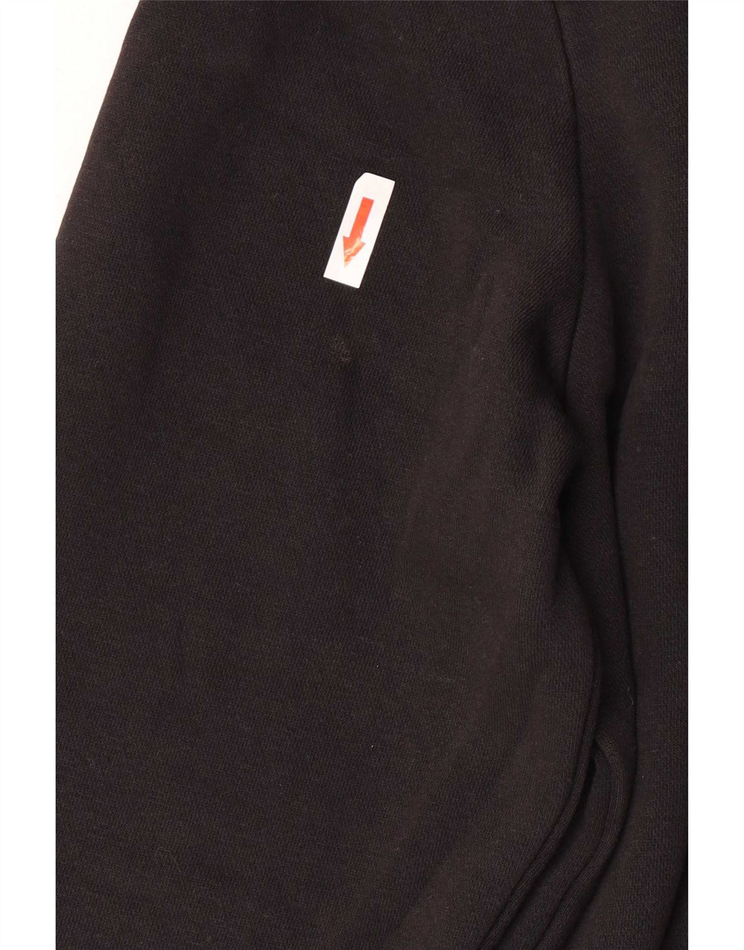 Tommy Hilfiger Felpa con collo con zip grafica da uomo Maglione cotone nero medio