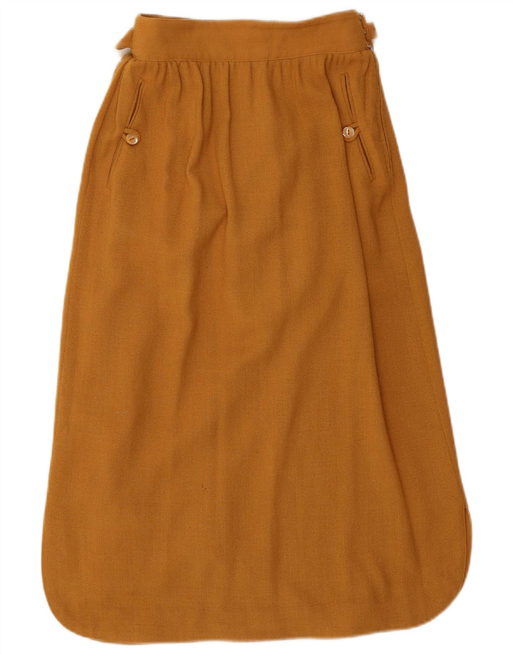 Gonna longuette da donna LAMBERS IT 42 media W28 Marrone