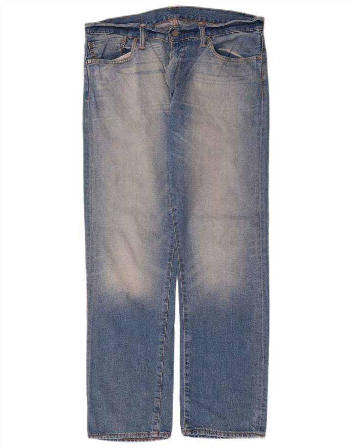 Levi's Uomo 504 Jeans dritti W34 L32 Cotone Blu