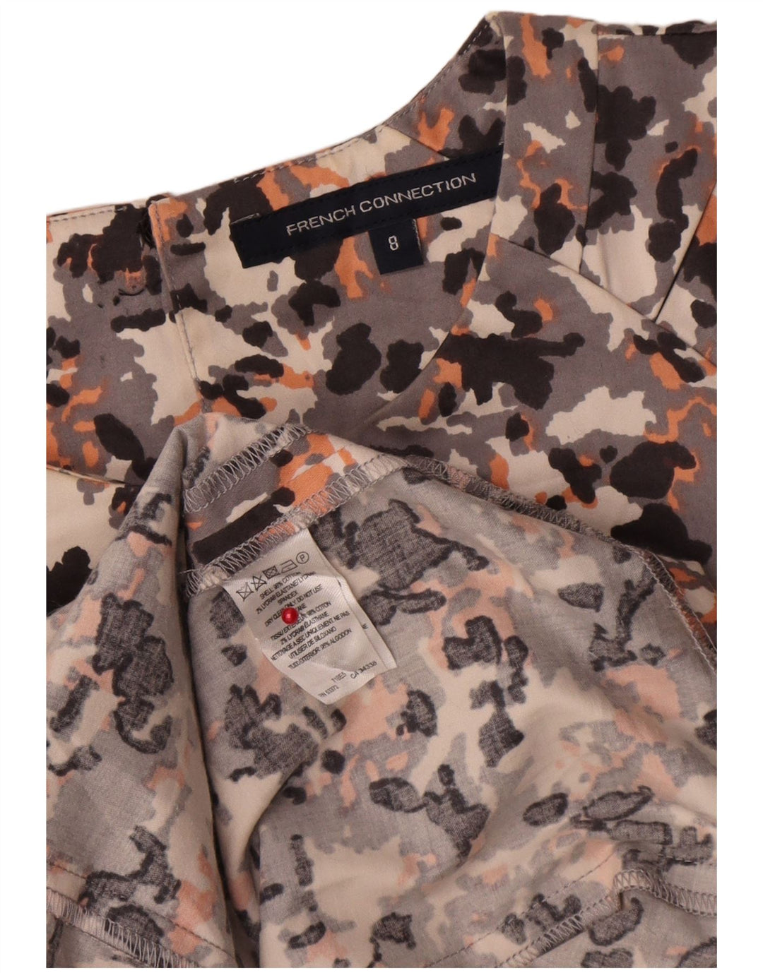 Abito tubino da donna French Connection UK 8 Piccolo floreale multicolore