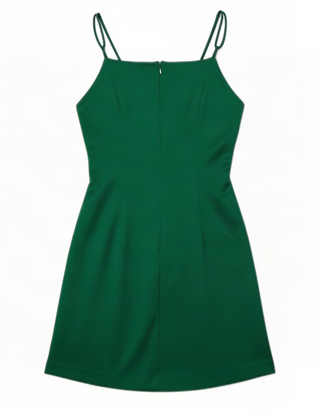 Abito sottoveste da donna Zara UK 8 Small verde poliestere