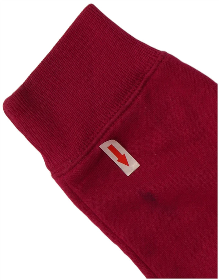 Felpa con cappuccio grafica NIKE da donna UK 16 grande cotone rosa