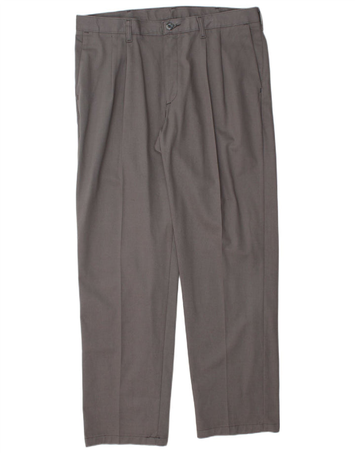 Pantaloni chino da uomo LEE W36 L32 in cotone grigio