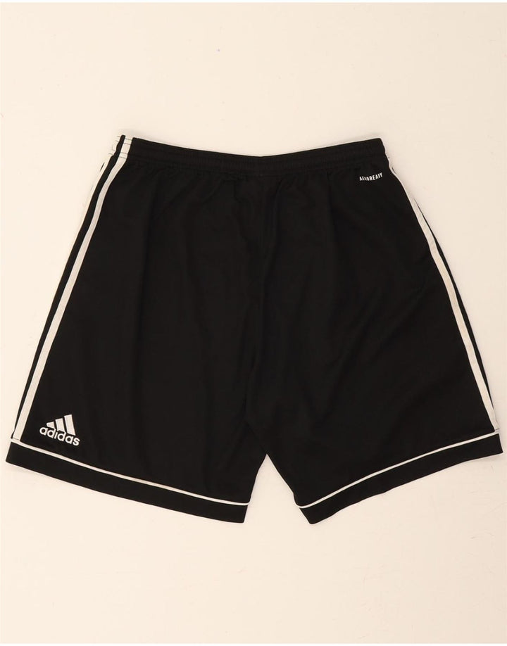 ADIDAS Mens Aeroready Sport Shorts Large Black Polyester Vintage Adidas and Second-Hand Adidas from Messina Hembry 
