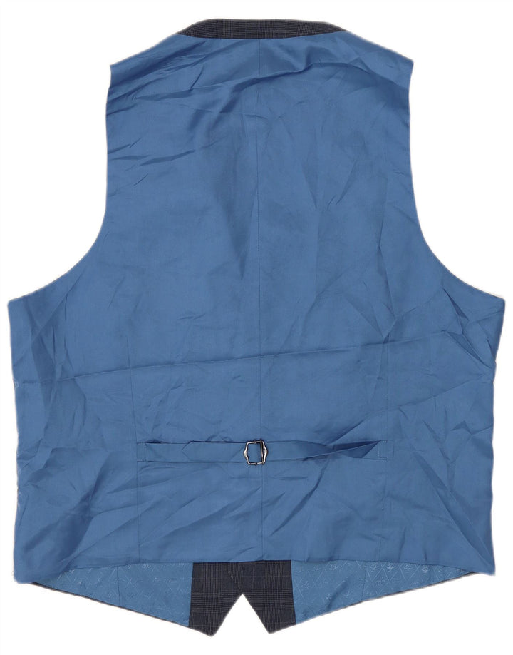 Gilet da uomo Penguin UK 44 2XL Poliestere pied de poule blu