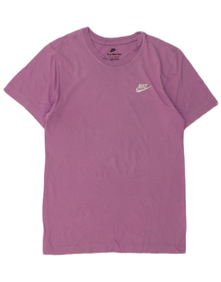 T-shirt da uomo Nike Top XS viola in cotone