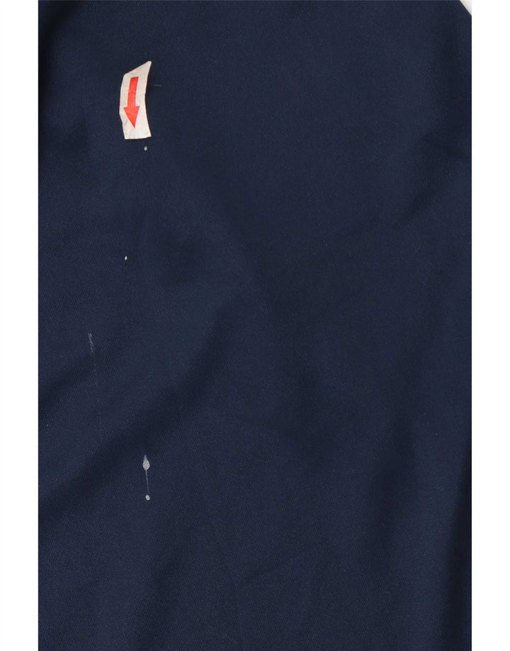 Polo Adidas da uomo grande in poliestere blu navy