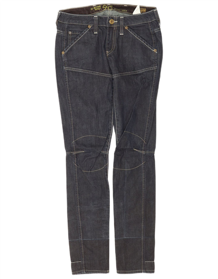 Jeans slim da donna G-Star W26 L32 cotone blu navy