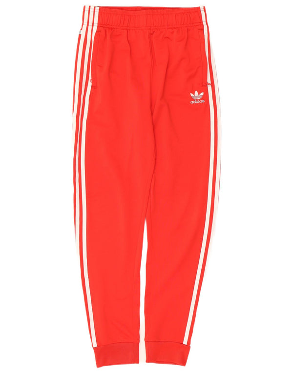 Pantaloni della tuta da ragazzo Adidas Joggers 13-14 anni Poliestere rosso